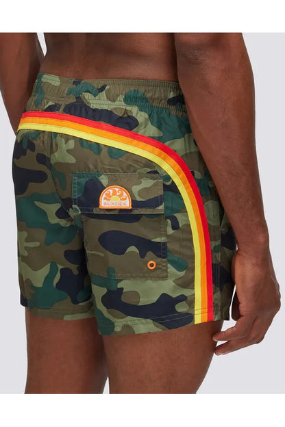 Camo Boardshort - Vintage Deep Forest - DUNE + SALT