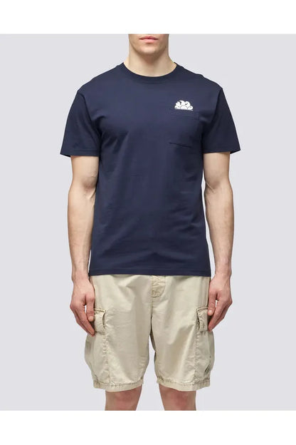T-Shirt with Pocket - Navy - DUNE + SALT