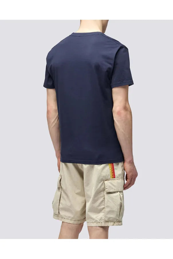 T-Shirt with Pocket - Navy - DUNE + SALT