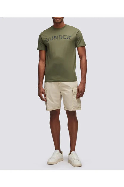 Rainbow Garment-Dyed Cargo Short - Sand - DUNE + SALT