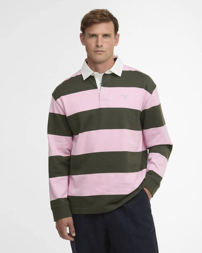 Broome Rugby Shirt - Pink Stripe - DUNE + SALT