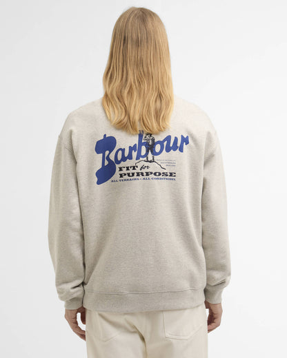 Blythe Crew Neck Jumper - Neutral Marl - DUNE + SALT