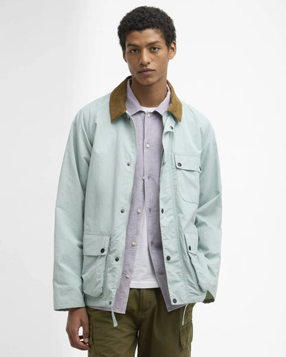 Modified Solway Showerproof Jacket - Mint Blue - DUNE + SALT