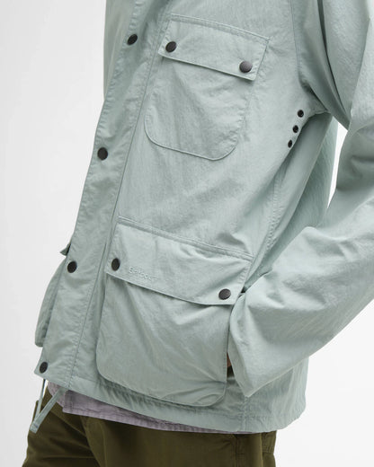 Modified Solway Showerproof Jacket - Mint Blue - DUNE + SALT