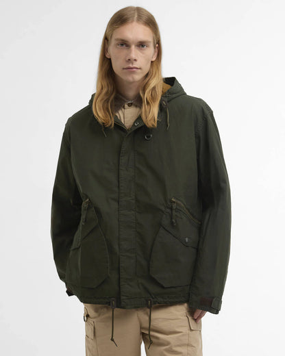 Westoe Showerproof Jacket - Breen/Pigment Olive - DUNE + SALT