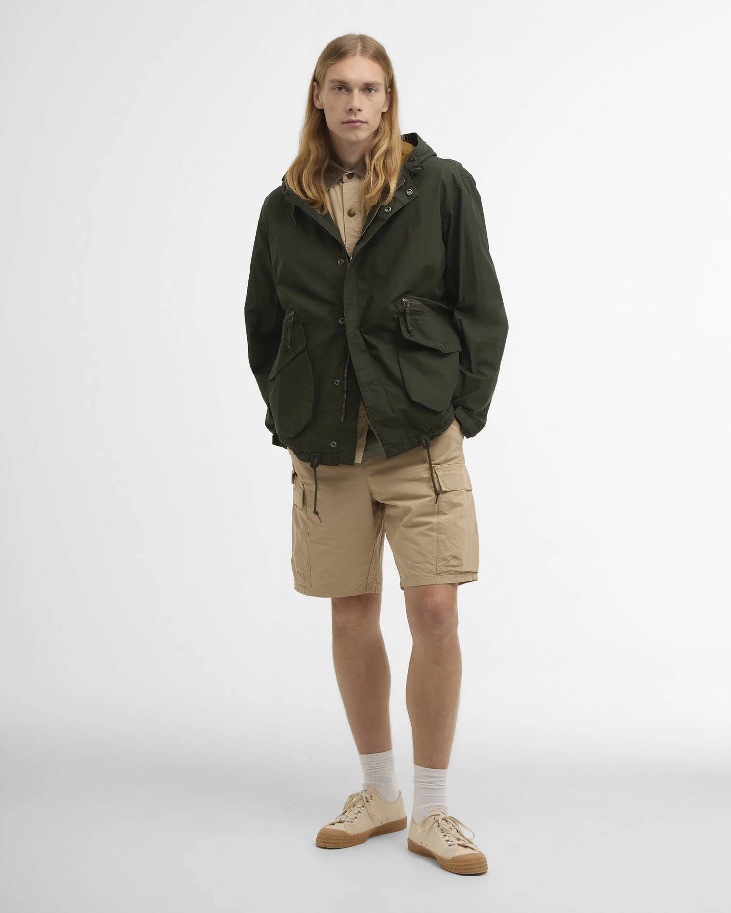 Westoe Showerproof Jacket - Breen/Pigment Olive - DUNE + SALT