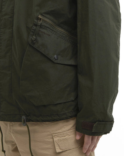 Westoe Showerproof Jacket - Breen/Pigment Olive - DUNE + SALT