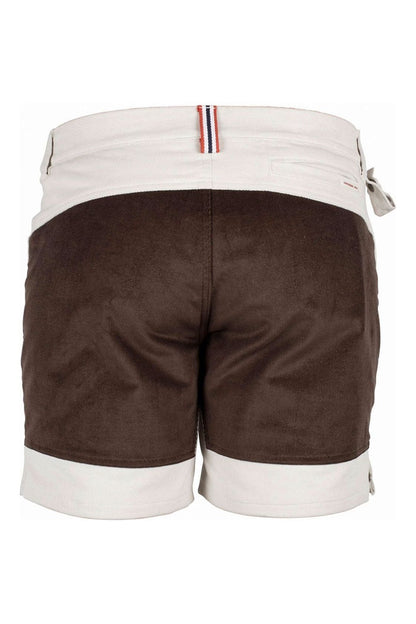 7Incher Concord Shorts - Natural/Cowboy - DUNE + SALT