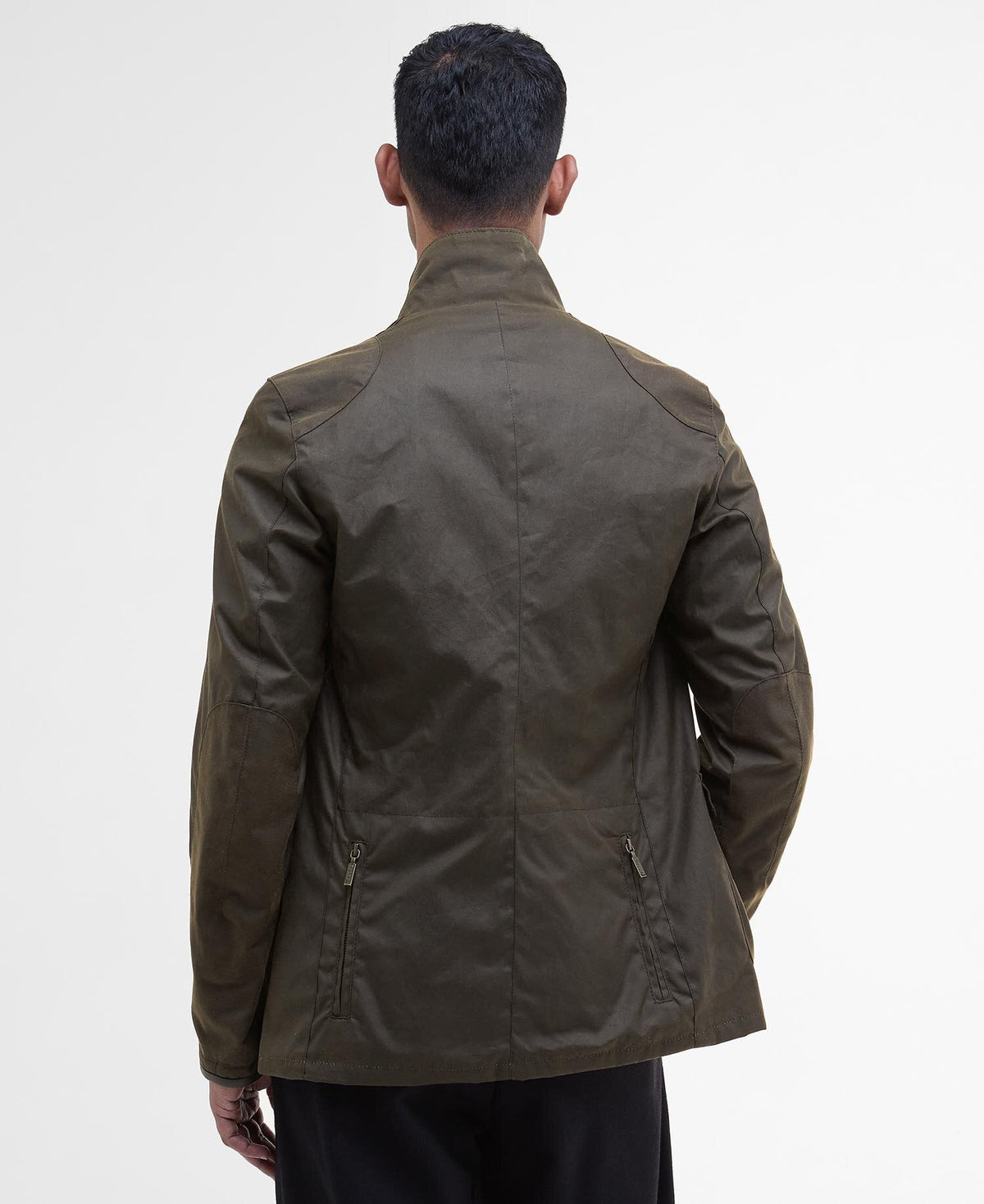 Beacon Sports Waxed Jacket - Olive, back