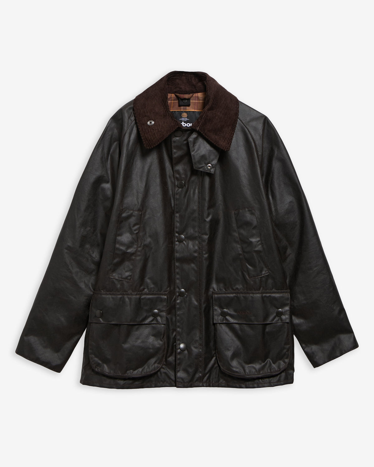Bedale Waxed Jacket - Rustic, flat