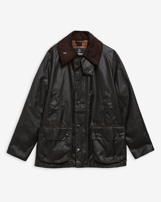 Bedale Waxed Jacket - Rustic, flat