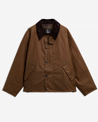 Transport Waxed Jacket - Sand, flat