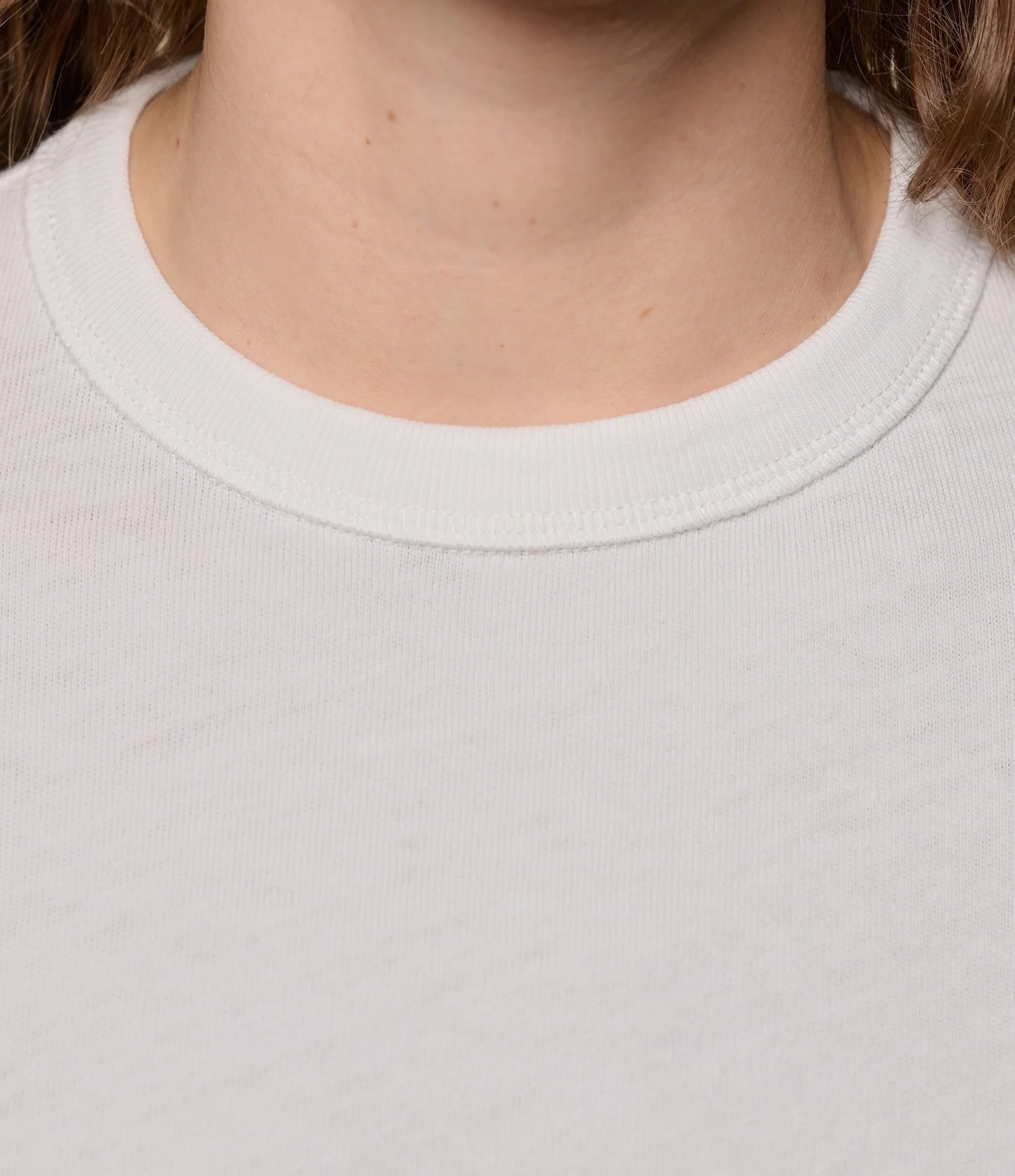 Supple Authentic Jersey Cotton Women's T-Shirt - Crisp White - DUNE + SALT