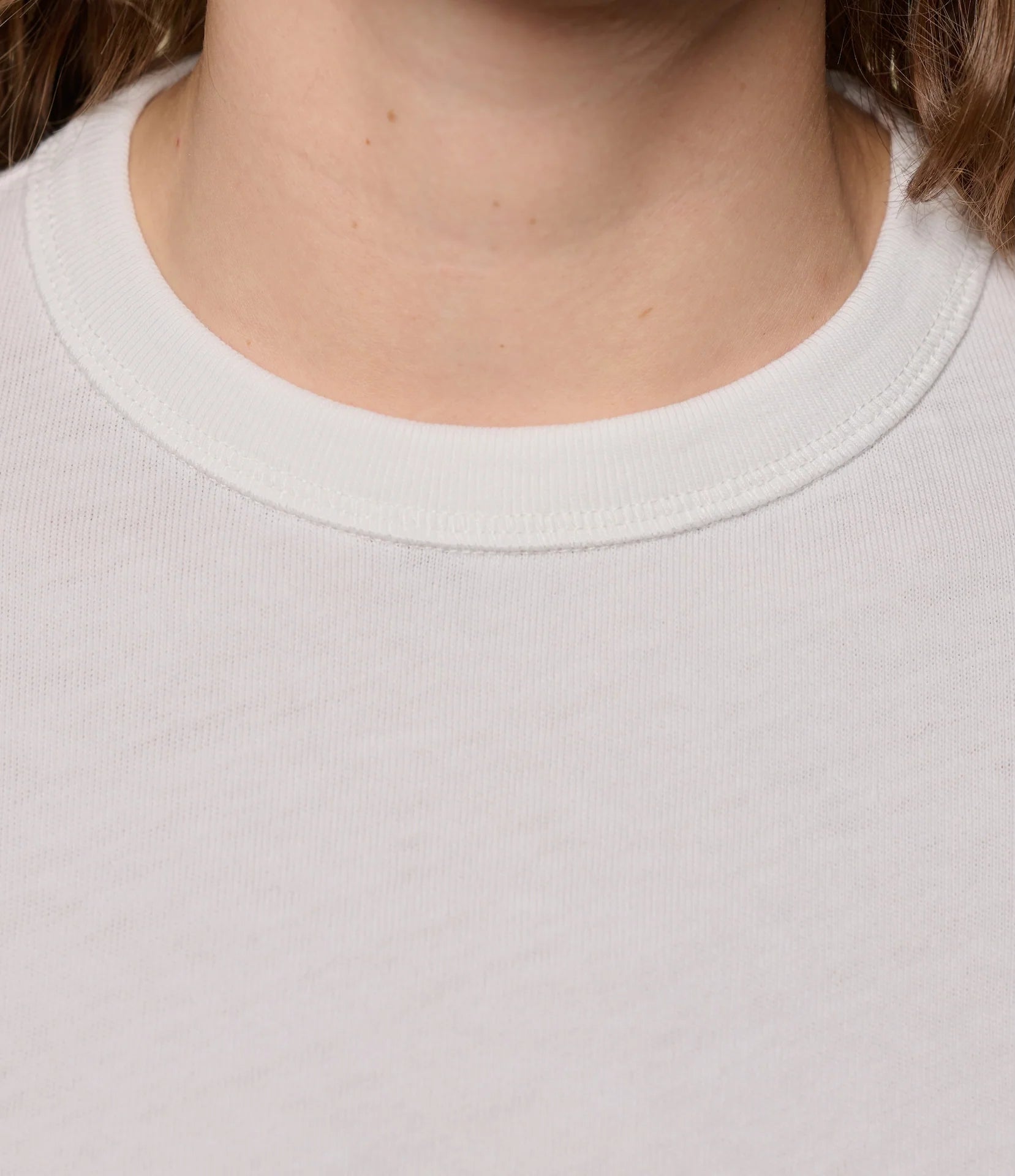 Supple Authentic Jersey Cotton Women's T-Shirt - Crisp White - DUNE + SALT