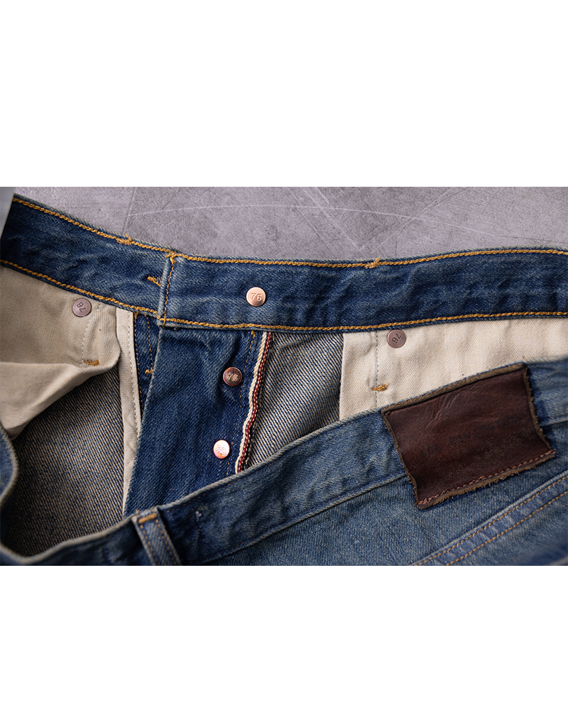Harlan Straight Archive Selvedge 12oz - Mechanic Wash - DUNE + SALT