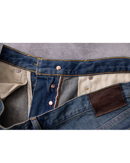 Harlan Straight Archive Selvedge 12oz - Mechanic Wash - DUNE + SALT