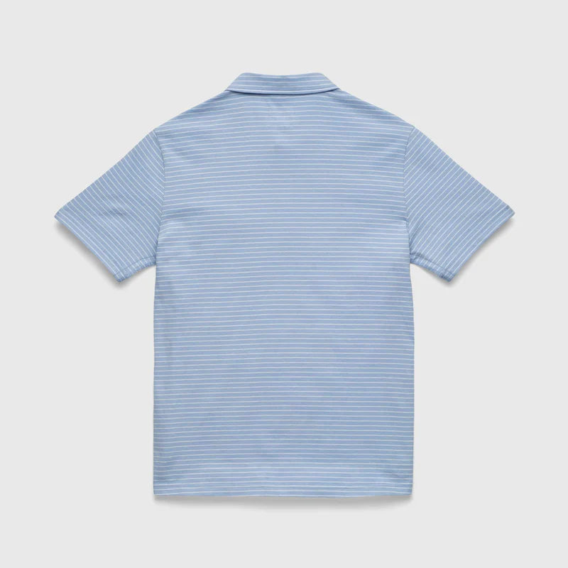 Michael Striped Polo - Forever Blue - DUNE + SALT