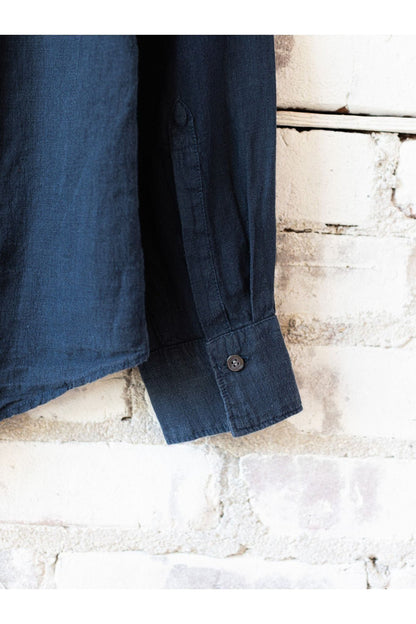 Coraz Linen Shirt - Midnight - DUNE + SALT