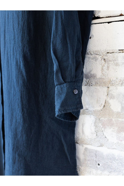 Rea Linen Dress - Midnight - DUNE + SALT
