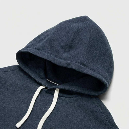 Justin Cashmist Hoodie - Navy Heather - DUNE + SALT