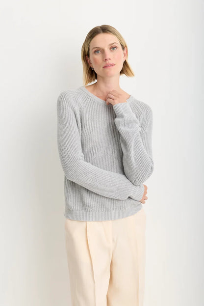 Raleigh Pullover - Heather Grey