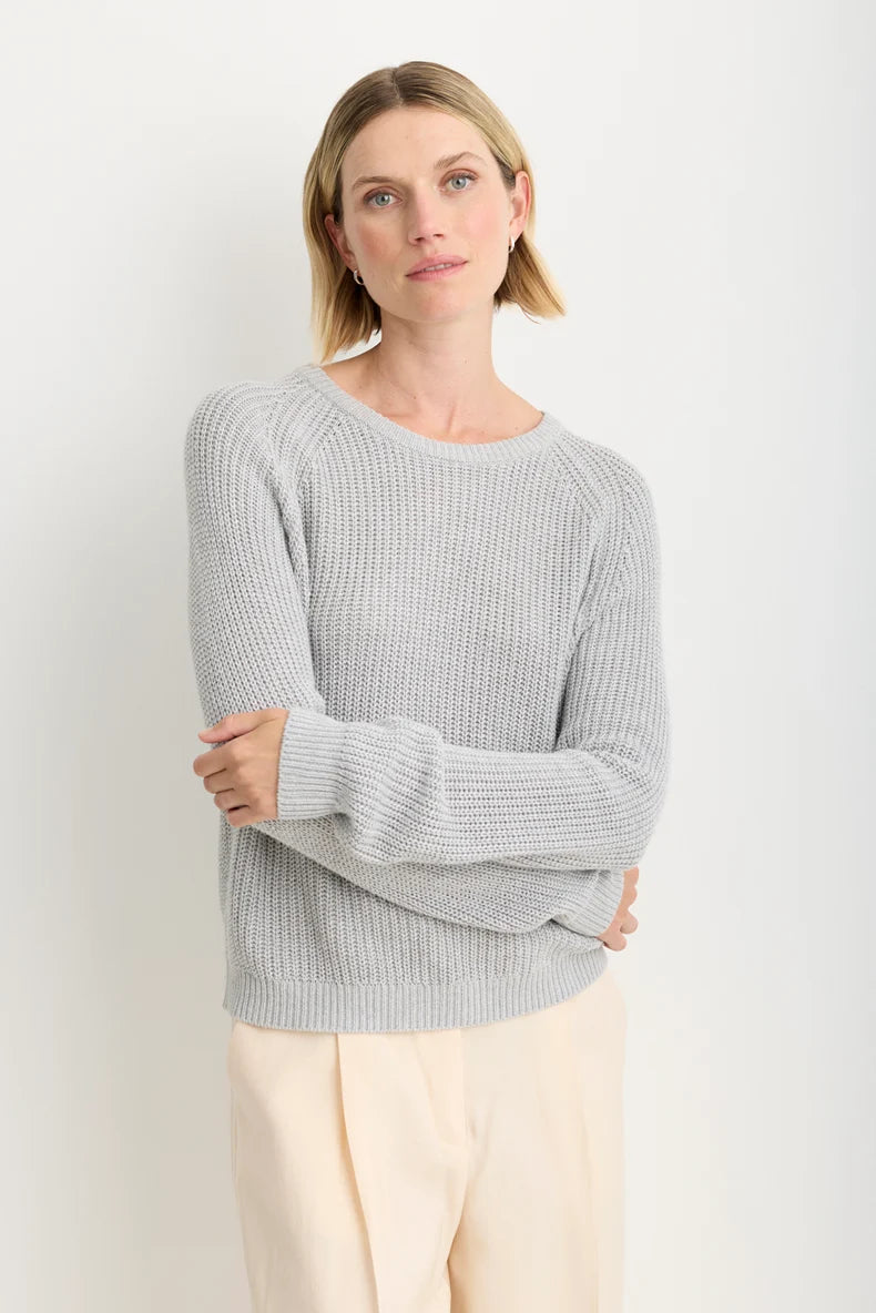 Raleigh Pullover - Heather Grey