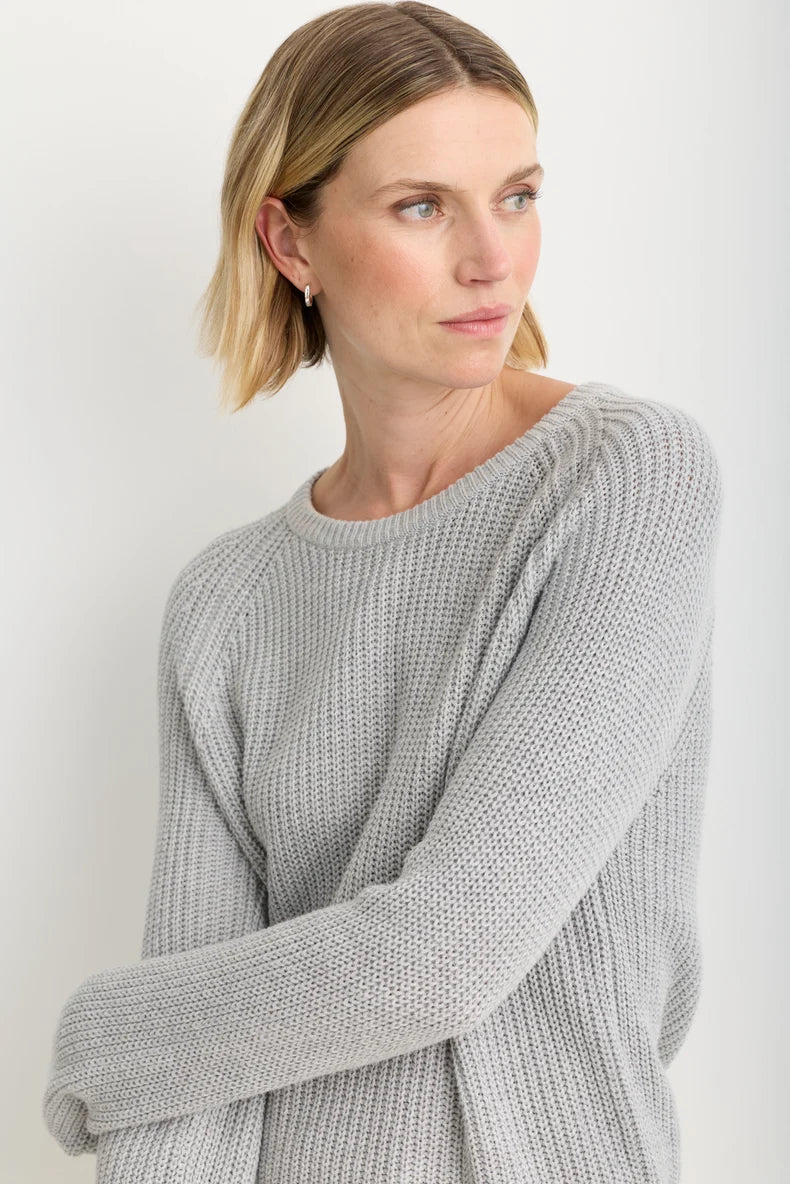 Raleigh Pullover - Heather Grey