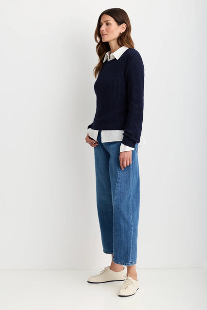 Raleigh Pullover - Navy