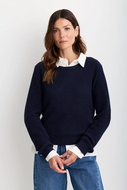 Raleigh Pullover - Navy