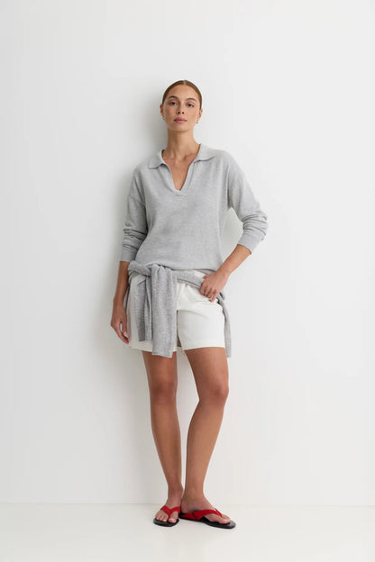 Bianca Polo - Heather Grey