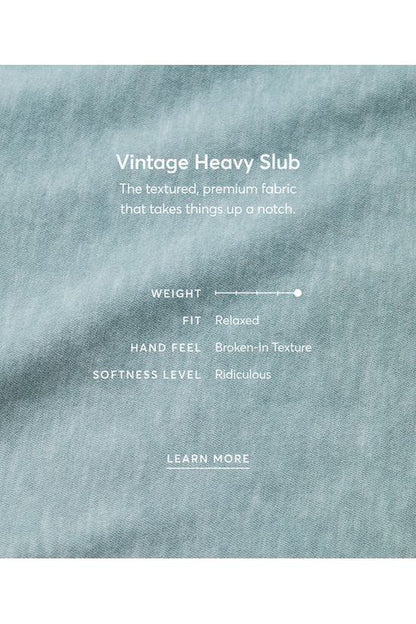 Vintage Heavy Slub Pocket Tee - Antique White - DUNE + SALT