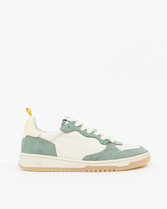 Women's Phoenix Sneaker by Oncept in Agave color, side view showing stylish athletic design and breathable mesh material.