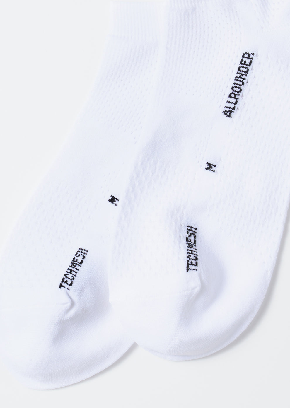 All-Rounder Tech Mesh Ankle Socks - Lemon Lime - DUNE + SALT