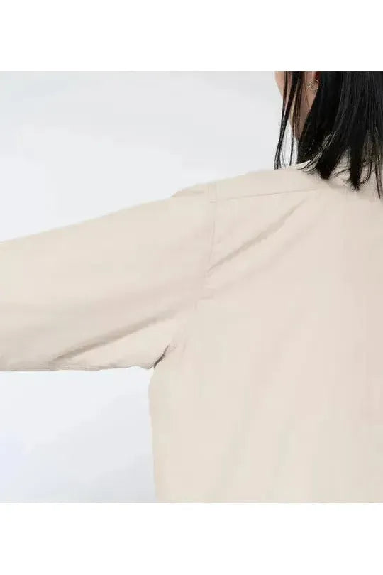 Insulation Shirt Jacket - Beige - DUNE + SALT