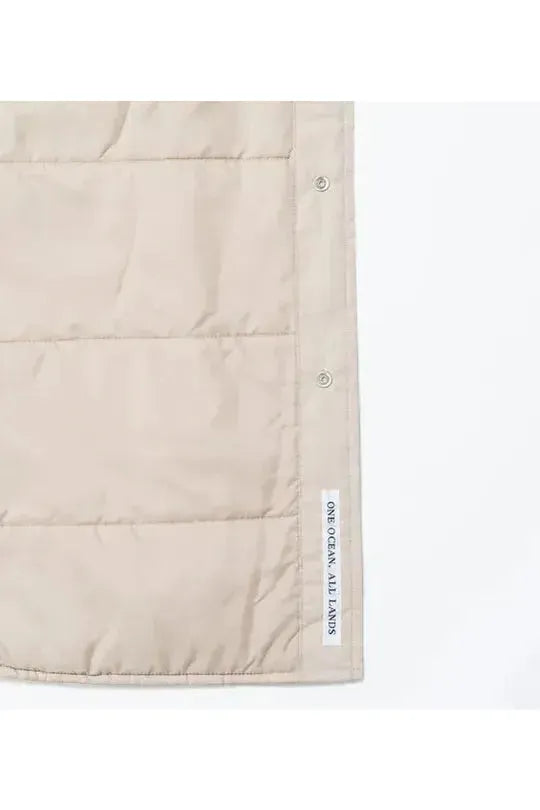 Insulation Shirt Jacket - Beige - DUNE + SALT