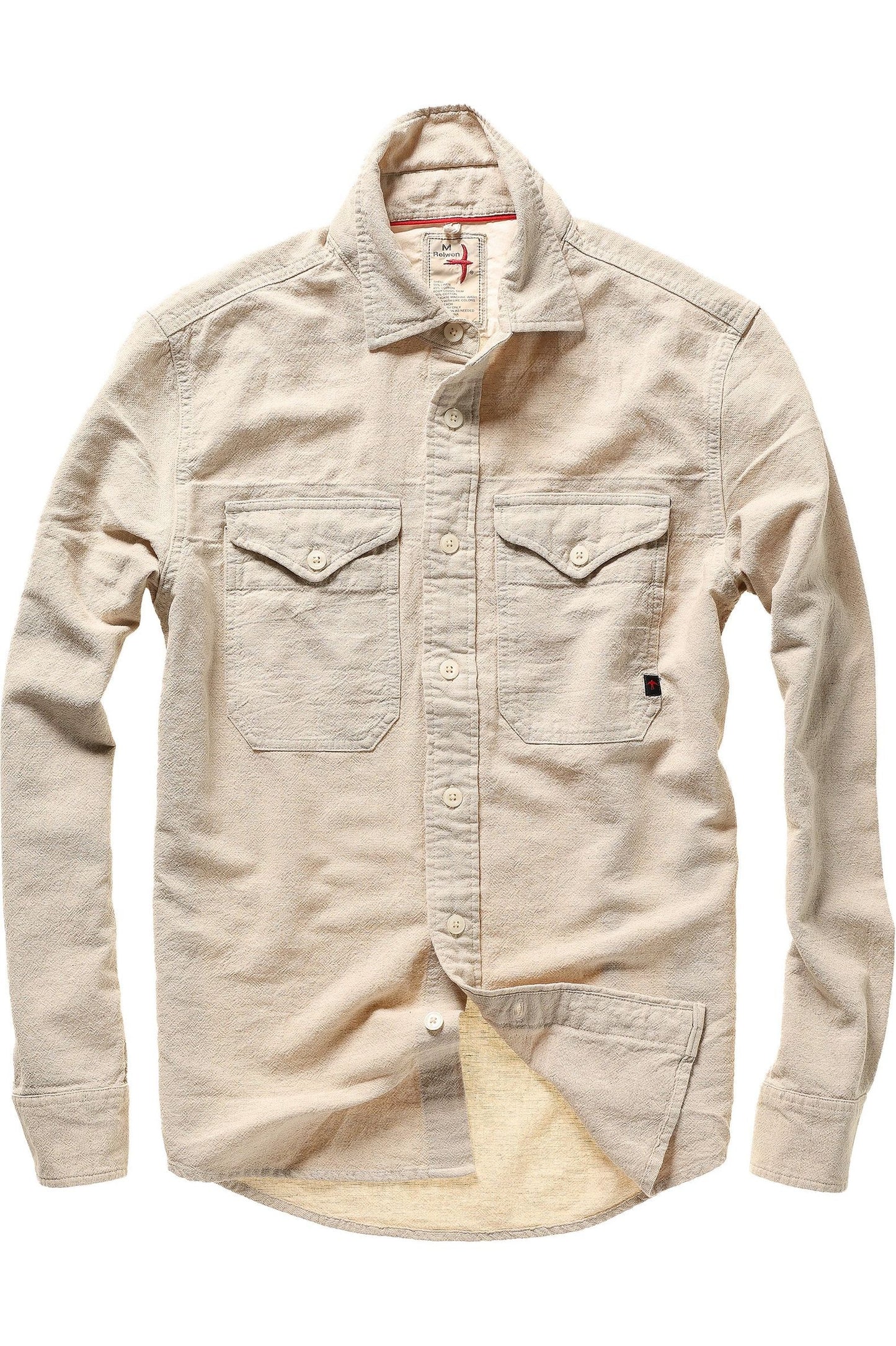 Linen Workshirt - Natural - DUNE + SALT