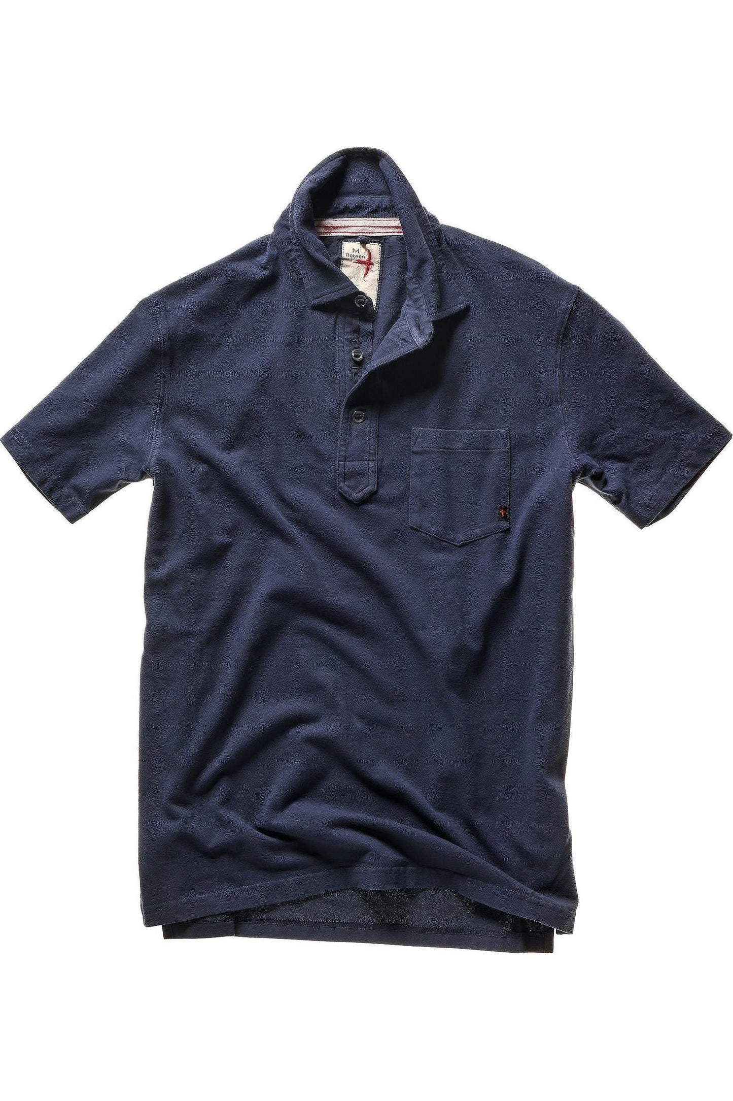 Pique Slot Polo - Navy - DUNE + SALT