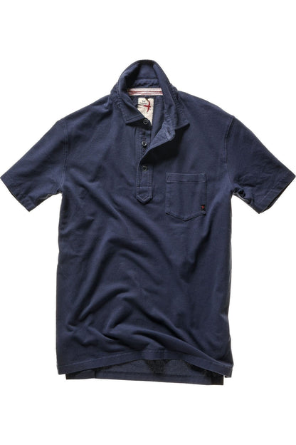 Pique Slot Polo - Navy - DUNE + SALT
