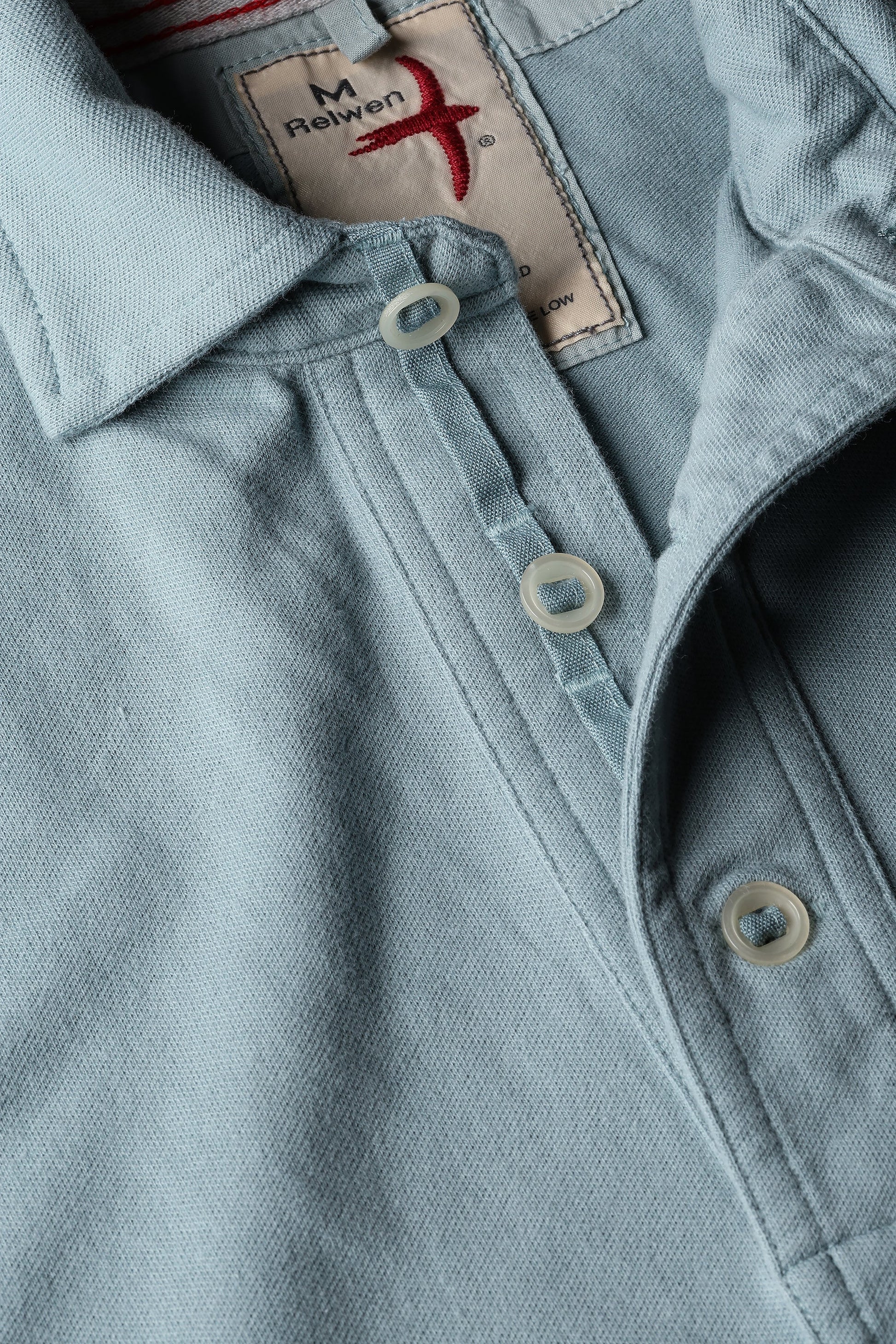 Pique Slot Polo - Pumice - DUNE + SALT