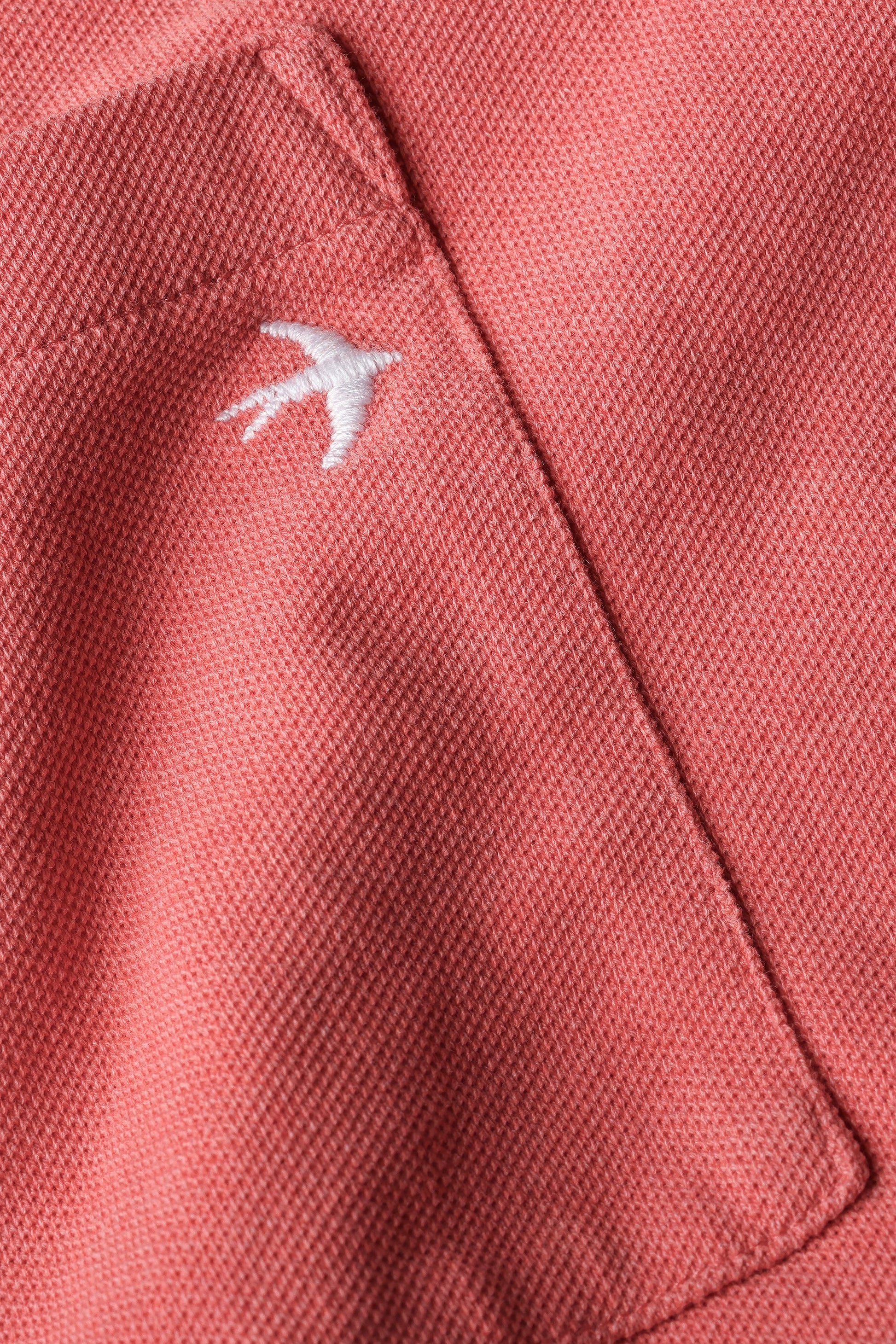 Pique L/S Pocket Crew - Sunset - DUNE + SALT