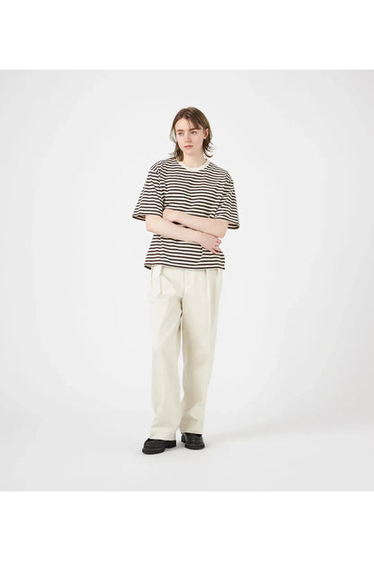 COOLMAX Stripe Jersey Tee - Black/Navy