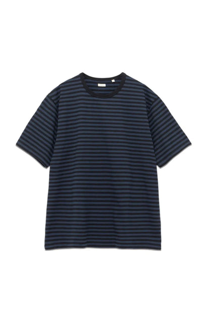 COOLMAX Stripe Jersey Tee - Black/Navy