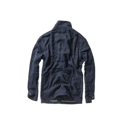 Tropical Trap Blazer - Dark Navy Hopsack - DUNE + SALT