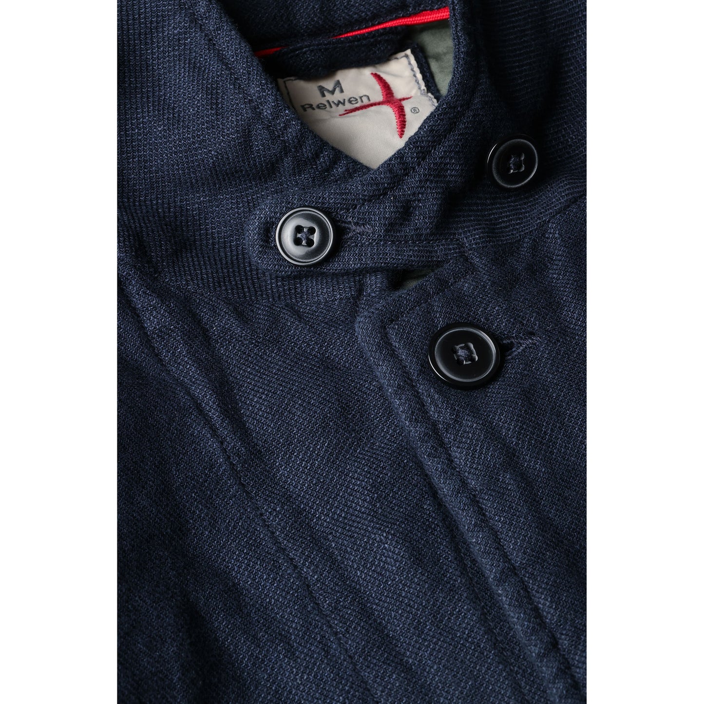 Tropical Trap Blazer - Dark Navy Hopsack - DUNE + SALT