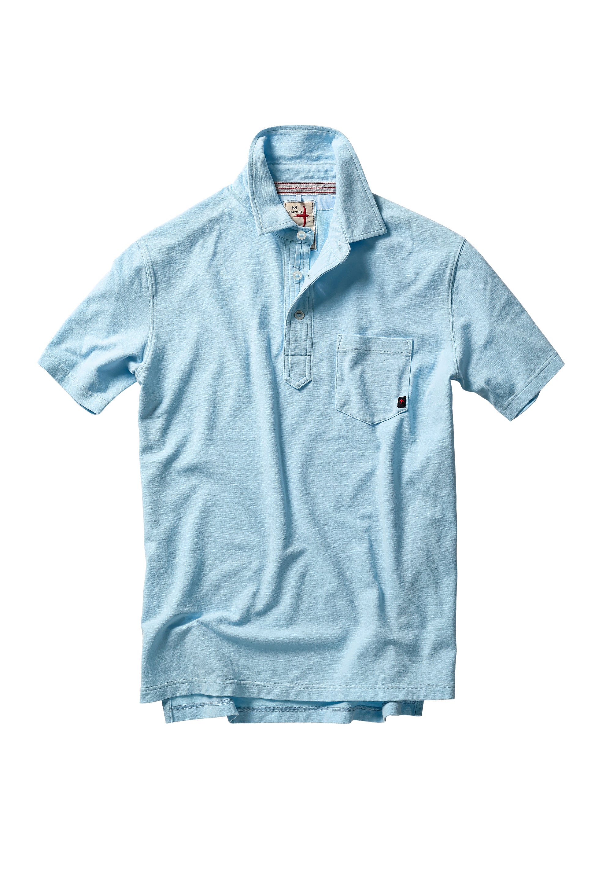 Pique Slot Polo - Cloud Blue - DUNE + SALT