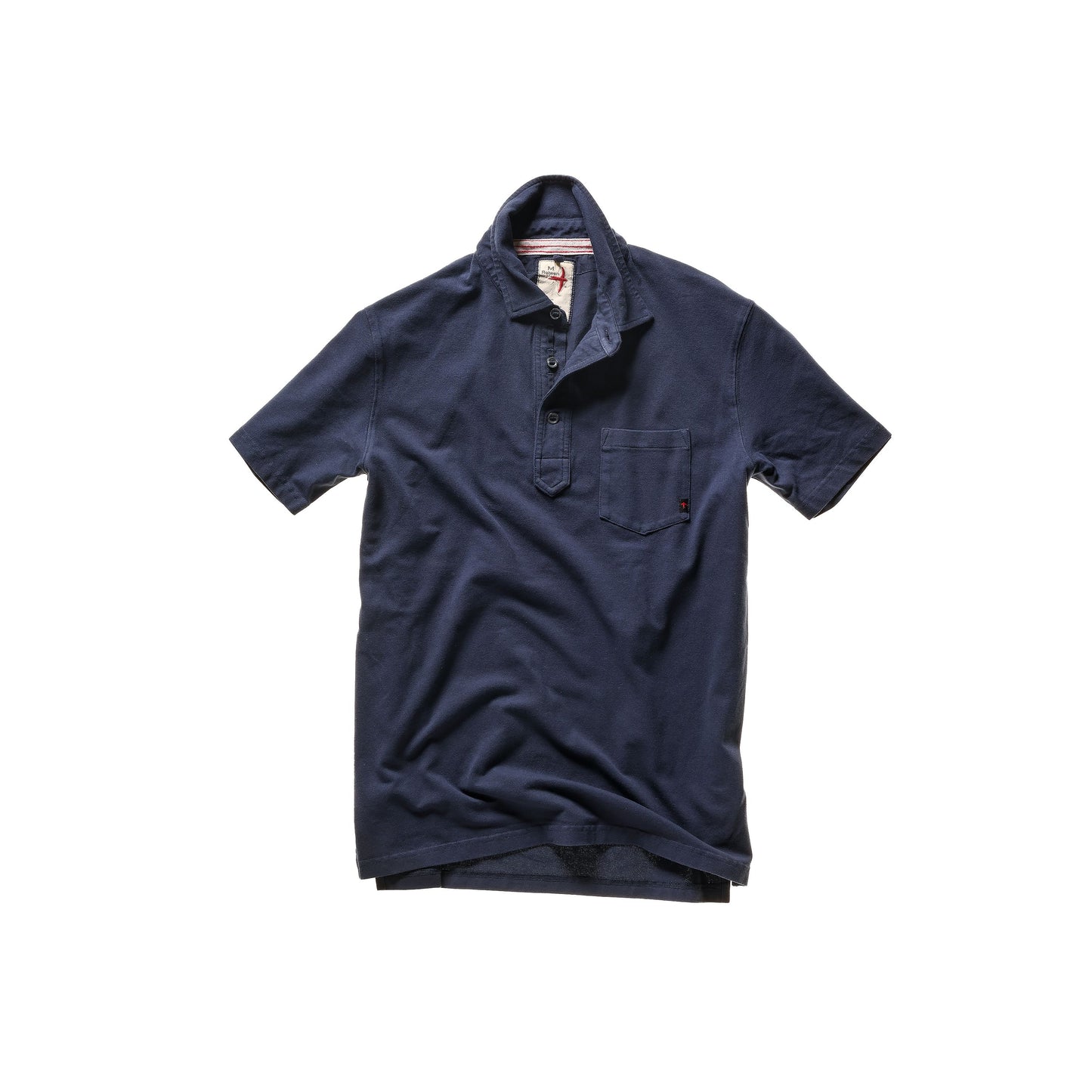 Pique Slot Polo - Navy - DUNE + SALT
