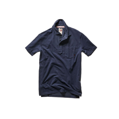 Pique Slot Polo - Navy - DUNE + SALT