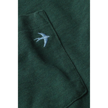 Ringspun Pocket Tee - Bottle Green - DUNE + SALT