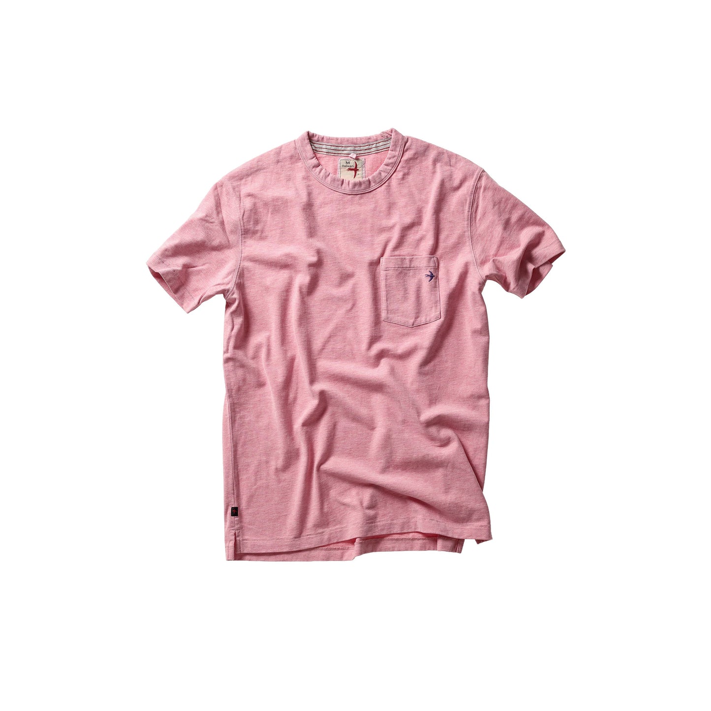 Ringspun Pocket Tee - Pink Heather - DUNE + SALT