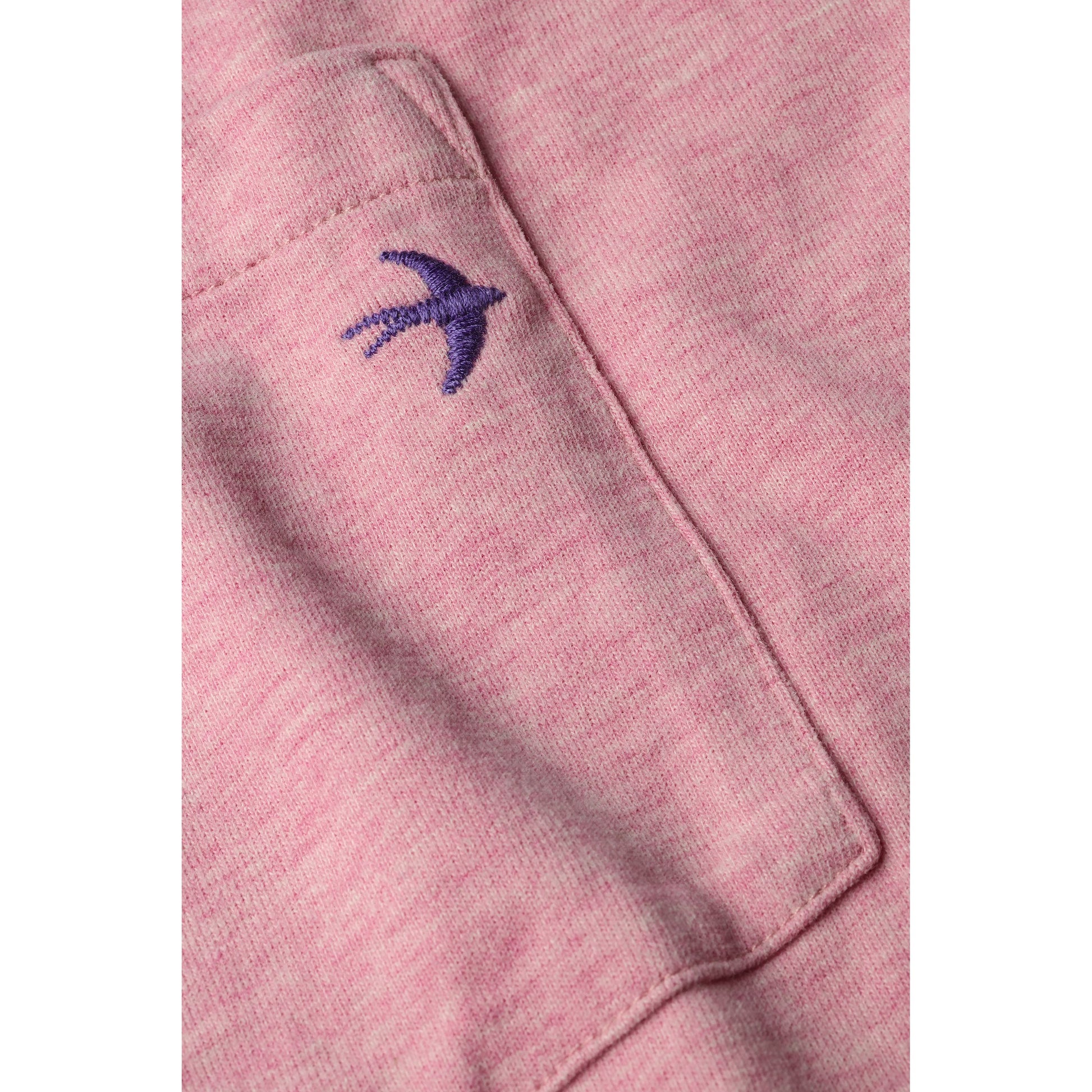 Ringspun Pocket Tee - Pink Heather - DUNE + SALT